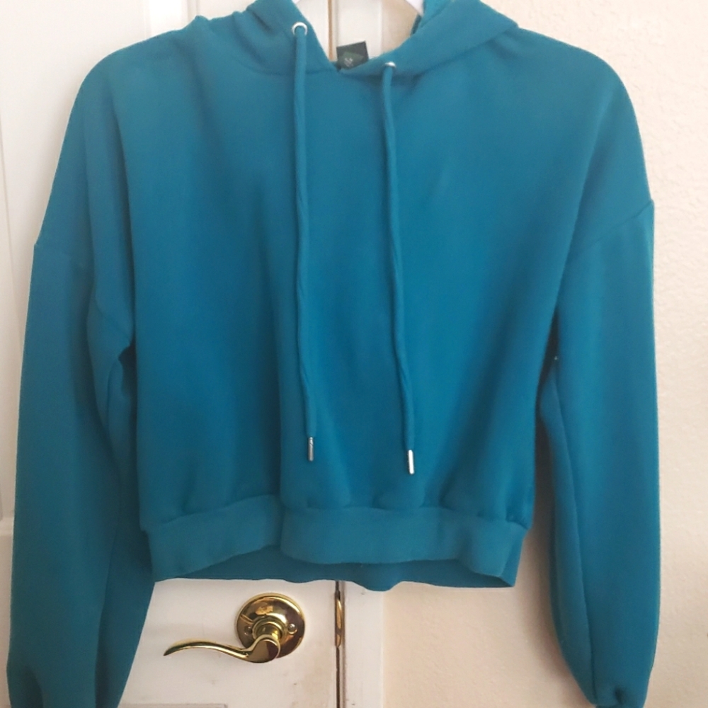 Womens Cropped Hoodie